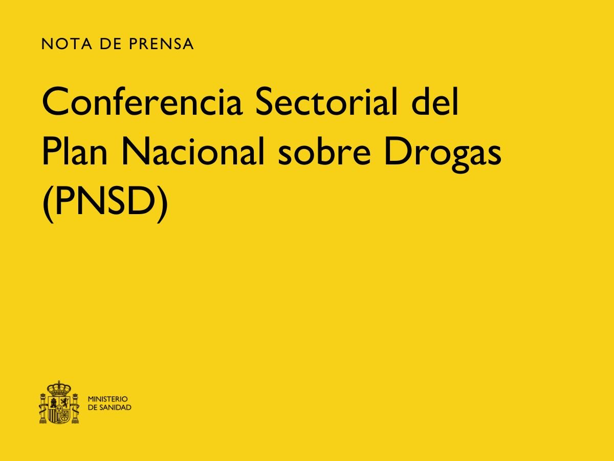 Sanidad distribuye 21,2 millones de euros a las comunidades autónomas para combatir las adicciones